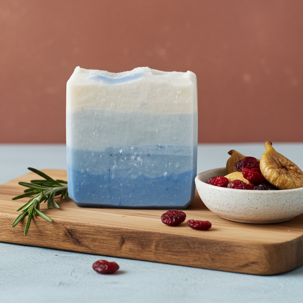 Savon artisanal à la canneberge et figue – Image 8