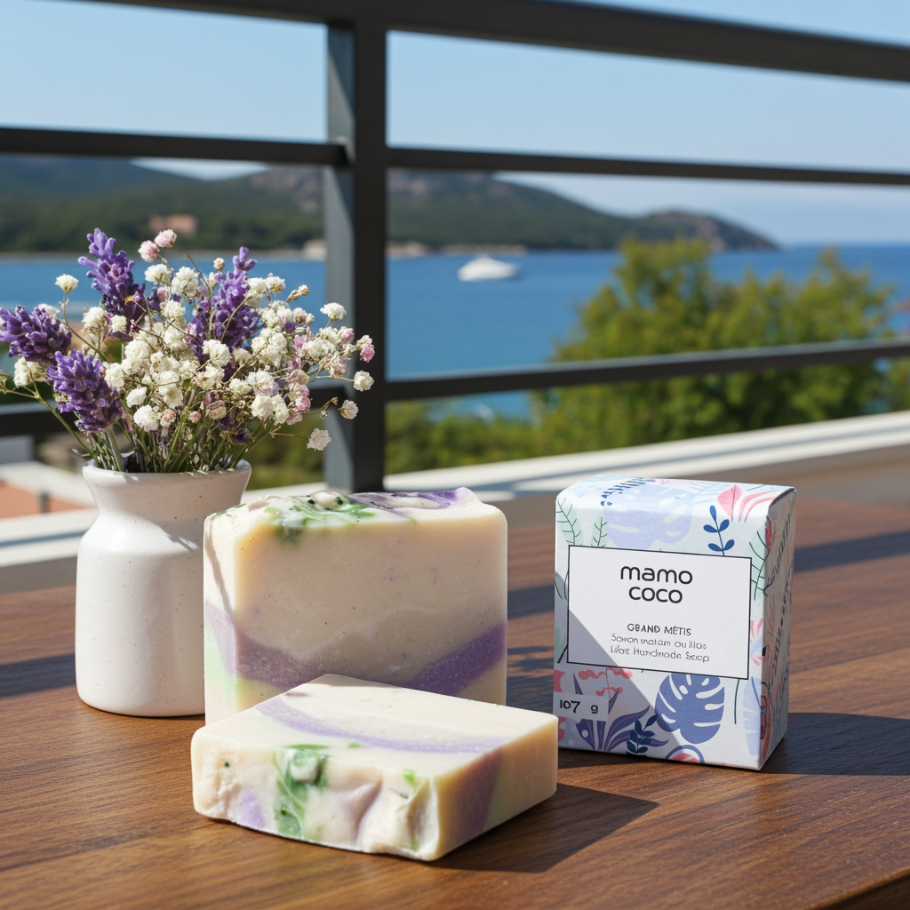 Savon artisanal au lilas – Image 7