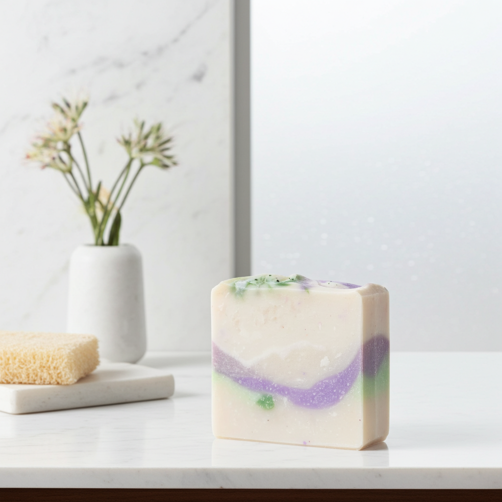 Savon artisanal au lilas – Image 3