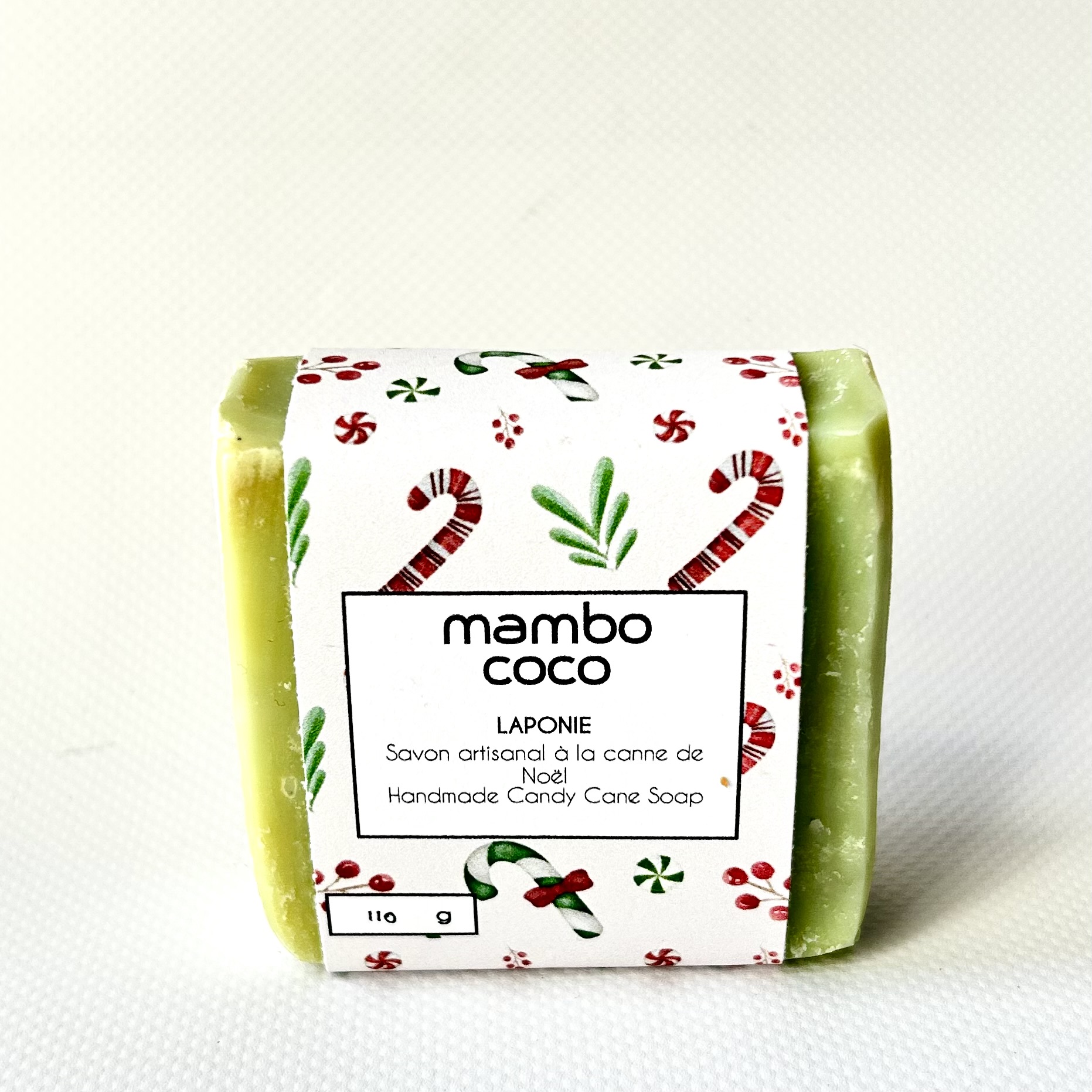 Savon artisanal à la canne de Noël – Image 3